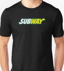Subway Restaurant Geschenk Slim Fit T-Shirt