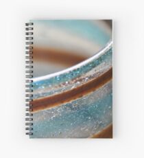 Abstract in glass Spiral Notebook