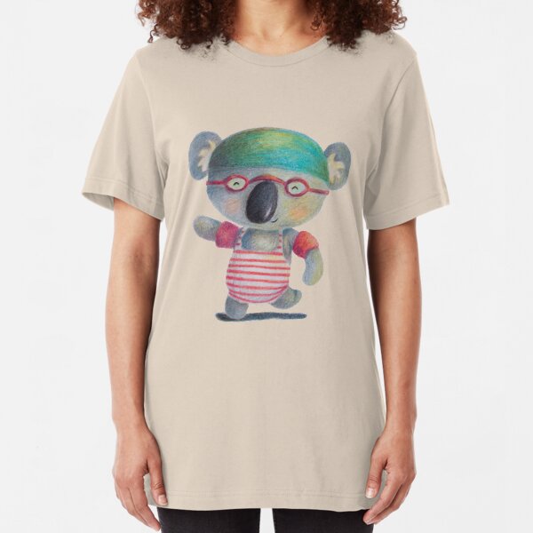 Swimming Time Slim Fit T-Shirt