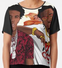 LIL BABY x GUNNA Chiffon Top