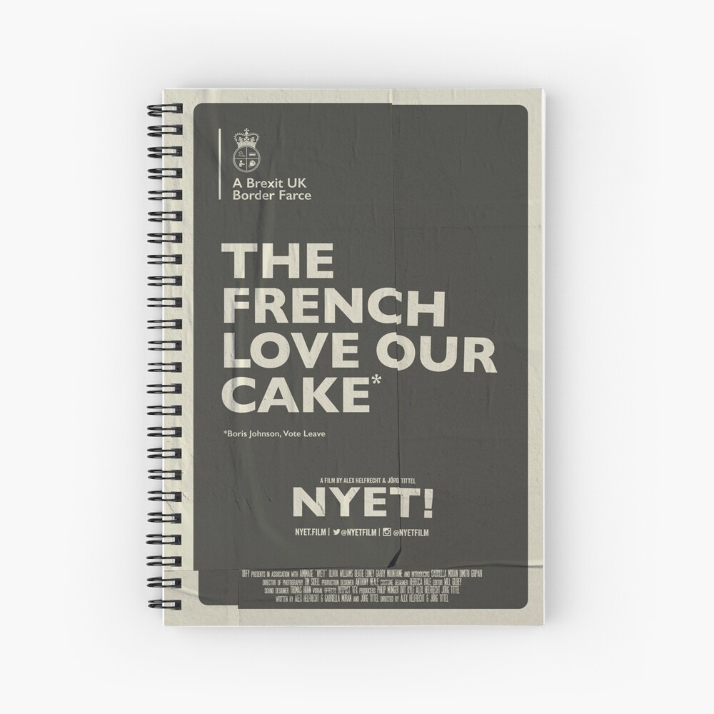 The French Notebook Spiral Notebook