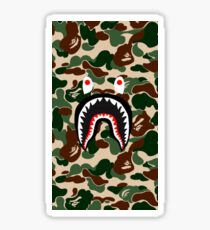 Bape Shark Logo Stickers | Redbubble