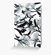 Blackbirds Greeting Card