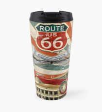 Route 66 Garage vintage style illustration Travel Mug