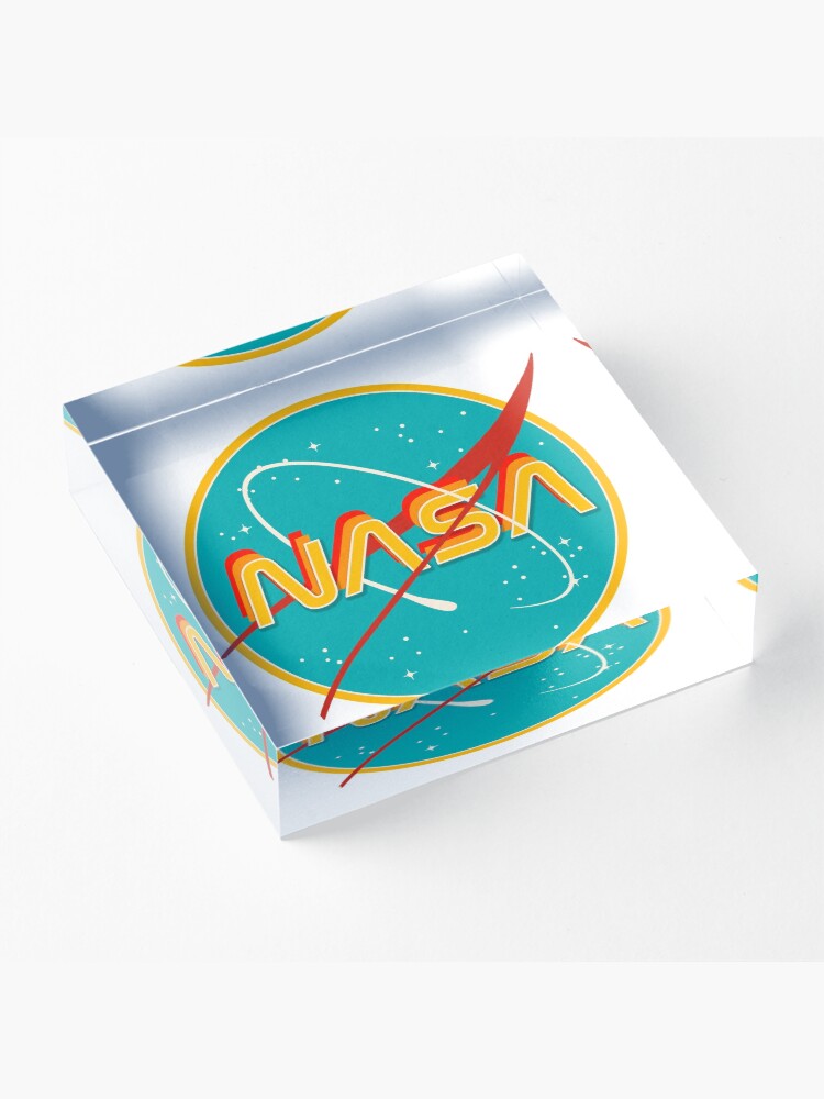 Alternate view of NASA RETRO Acrylic Block