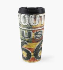 Route 66 vintage style illustration Travel Mug