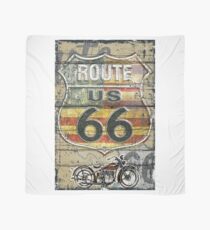 Route 66 vintage style illustration Scarf