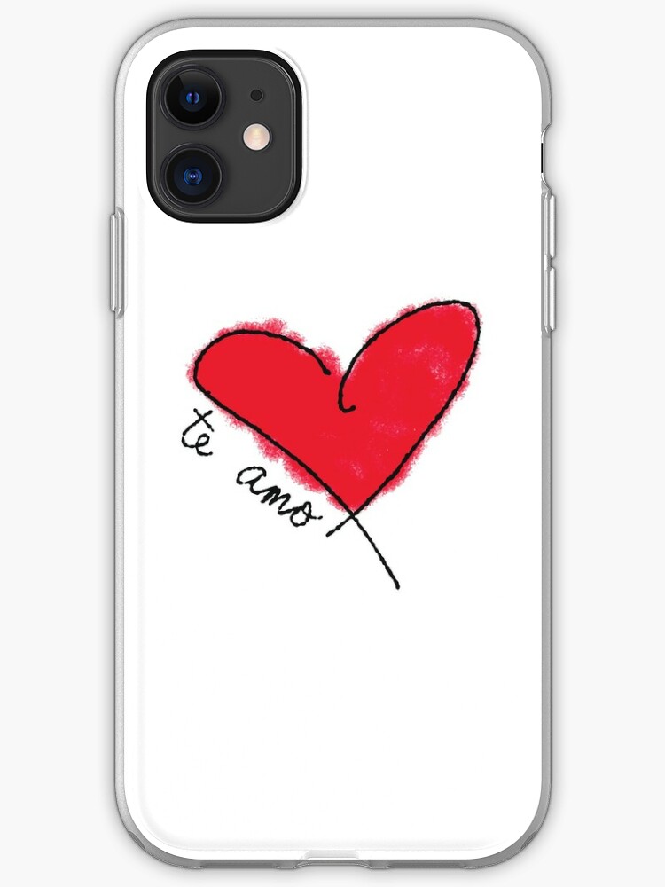 Te Amo I Love You In Spanish Iphone Case Cover By