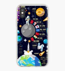 Space Universe Infographics Big Bang iPhone Case