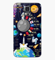 Space Universe Infographics Big Bang Case/Skin for Samsung Galaxy