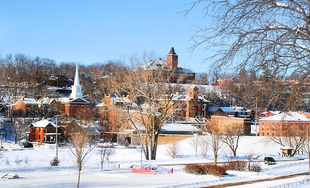 "Winter in Galena" by Nadya Johnson Redbubble