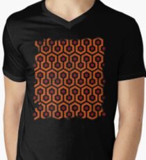 Der Bodenbelag T-Shirt mit V-Ausschnitt