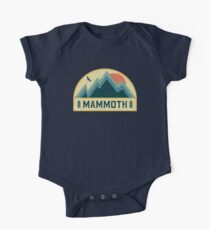 Mammoth Retro Mountain Badge One Piece - Short Sleeve