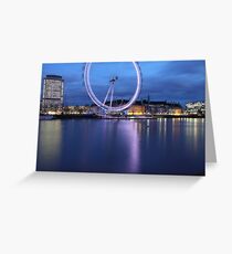 Over the river Greeting Card