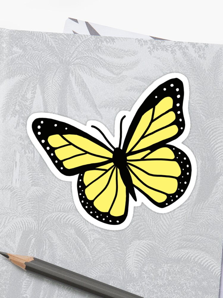 aesthetic redbubble stickers butterfly largest wallpaper portal