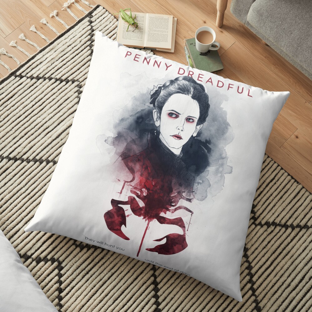 Penny Dreadful - They Will Hunt You Floor Pillow