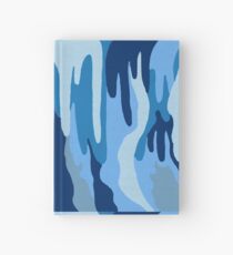 Blauer Nieselregen Notizbuch