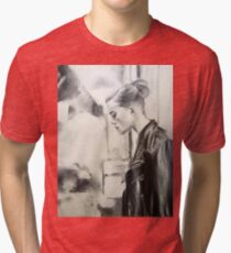 Street Lamps Tri-blend T-Shirt