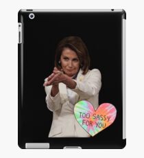Nancy Pelosi "SOTU Sass" iPad Case/Skin