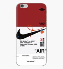 Aus weißen Sneakers AJ AIR iPhone-Hülle & Cover