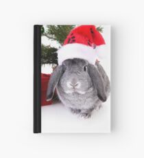 Christmas Rabbit Hardcover Journal