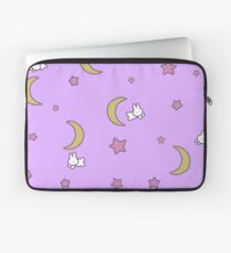 Sailor Moon inspired Bunny of the Moon Bedspread Blanket Print Laptop Sleeve