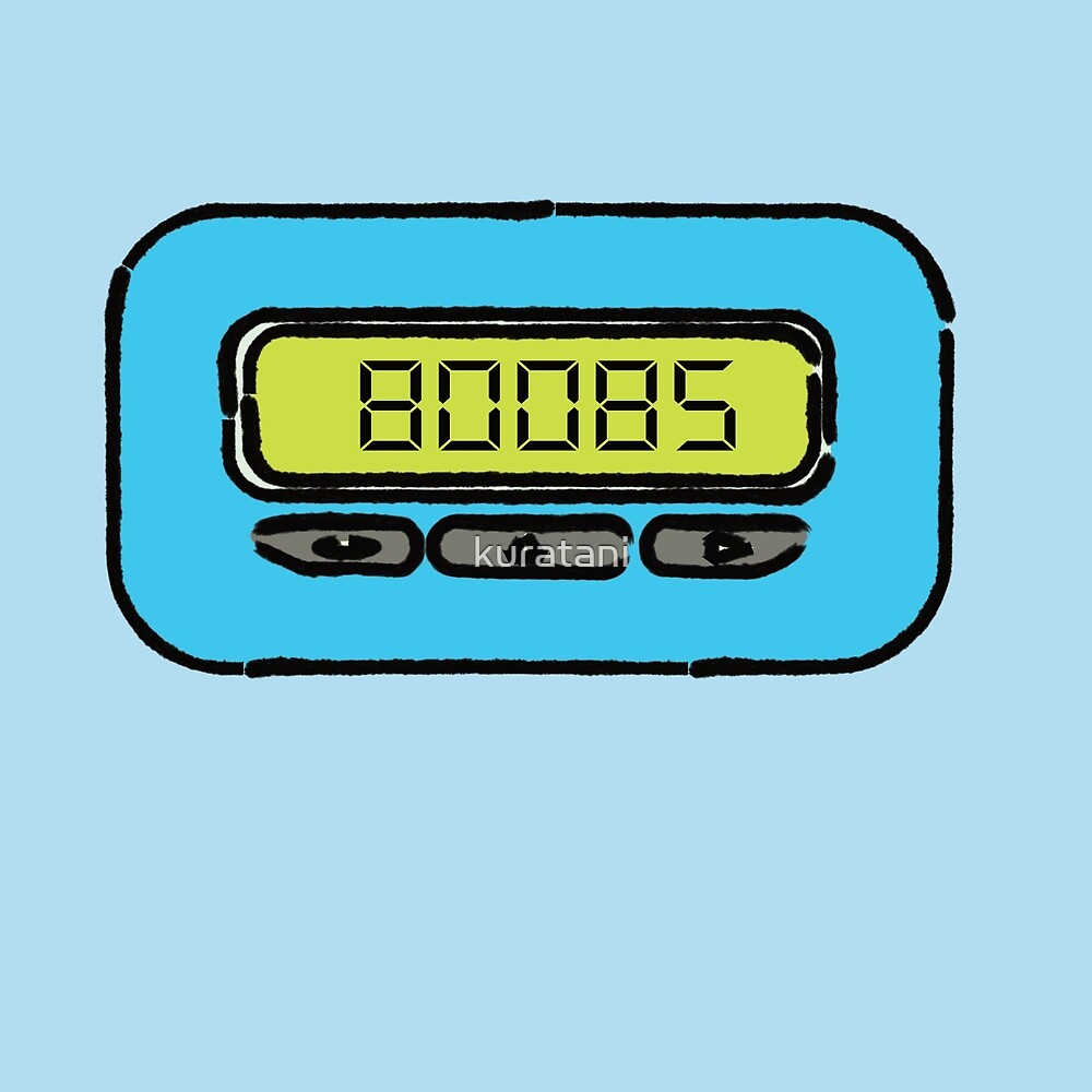 "Pager Code BOOBS" by kuratani Redbubble