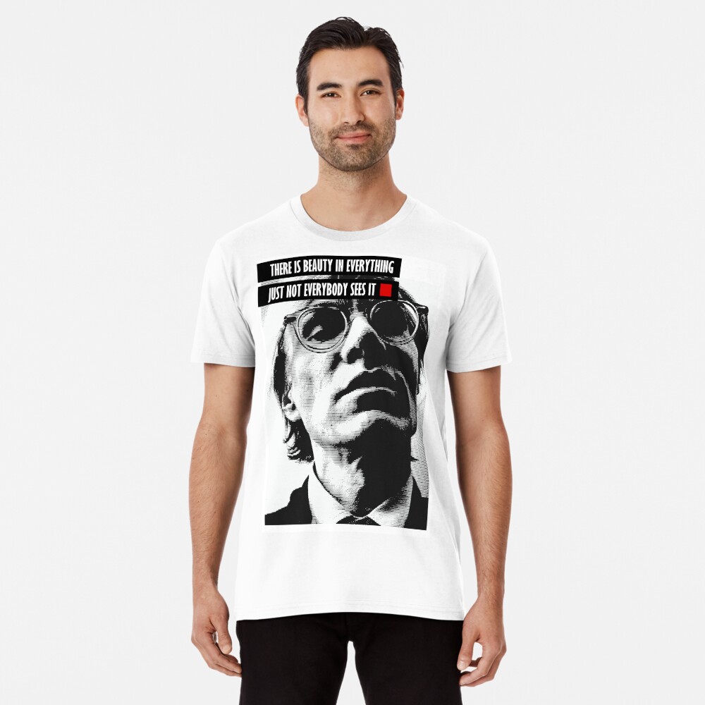 "Andy Warhol" T-shirt by HeyGlad | Redbubble