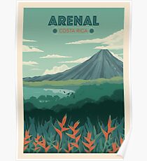 Arenal, Costa Rica Poster