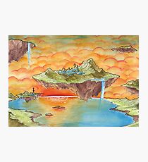 The Floating Islands Photographic Print