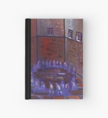 Prisoners exercising Hardcover Journal