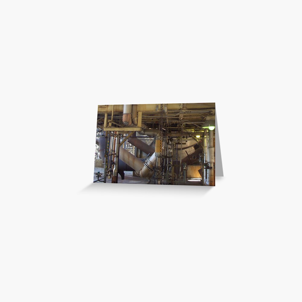 Process Equipment Greeting Card