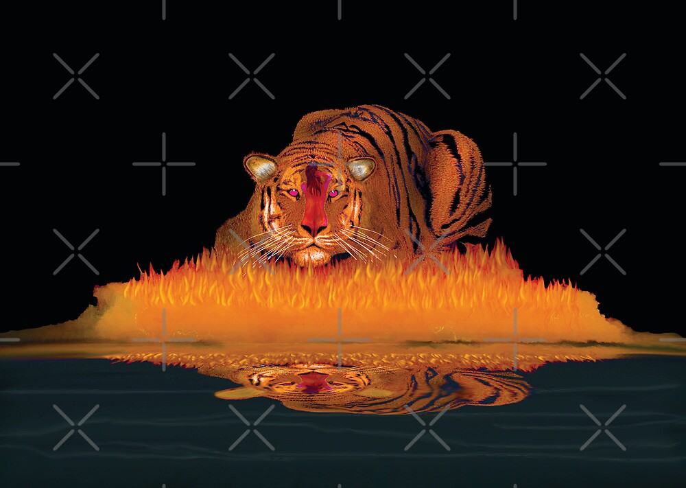 "Tyger! Tyger! burning bright" by Trevor Herbert Redbubble
