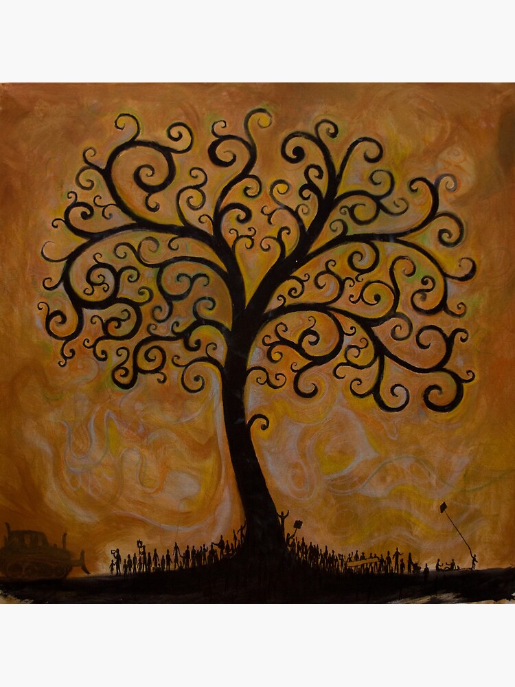 "The Tree of Life" Canvas Print by verbstudios Redbubble