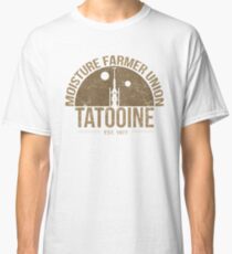 Moisture Farmer Union (brown) Classic T-Shirt