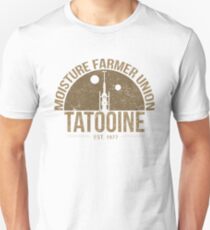 Moisture Farmer Union (brown) Unisex T-Shirt