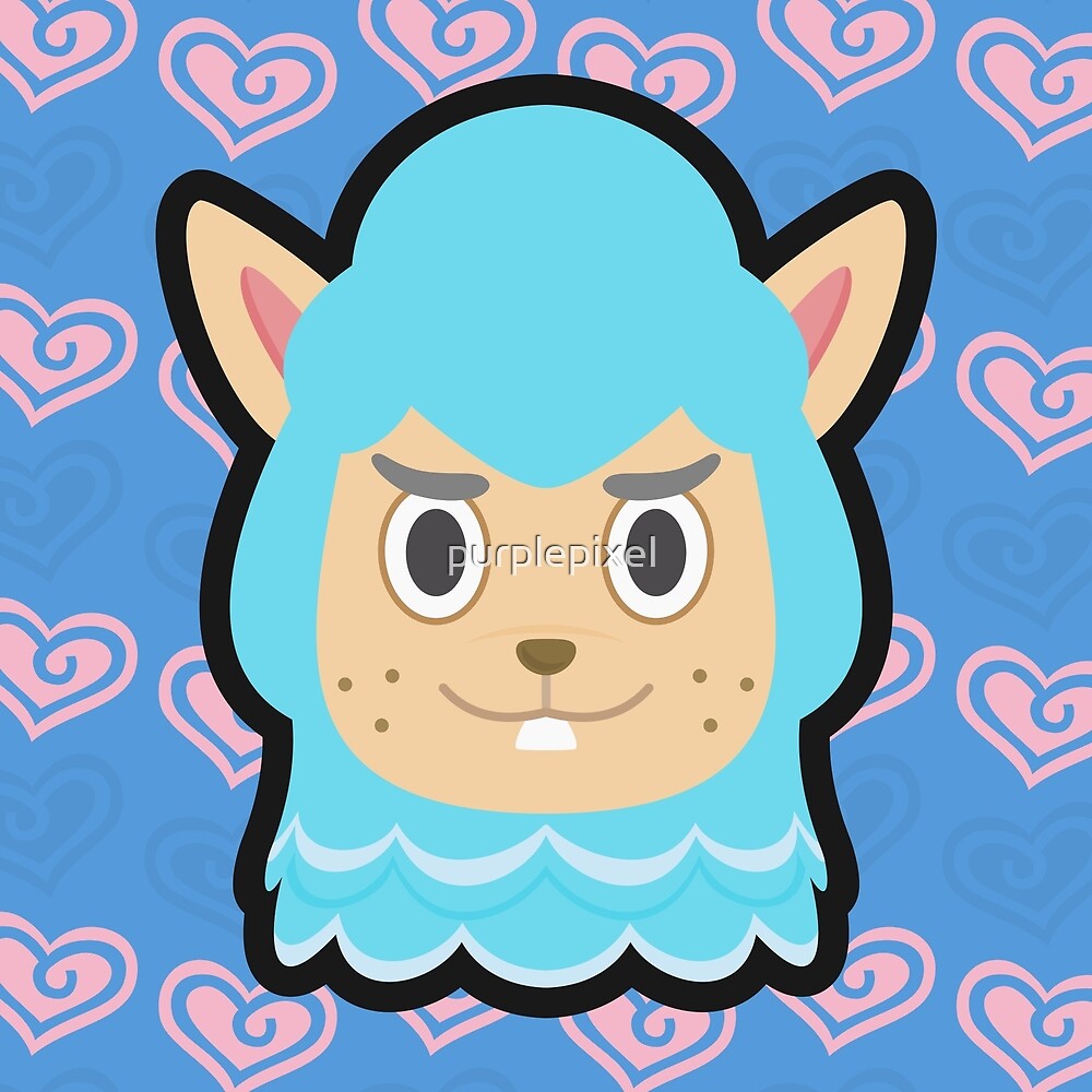 "CYRUS ANIMAL CROSSING" by purplepixel | Redbubble