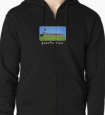 puerto rico 4 Zipped Hoodie
