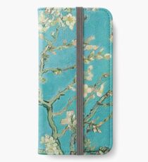 Mandelblüten von Vincent Van Gogh iPhone Flip-Case/Hülle/Klebefolie
