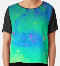 branching Chiffon Top