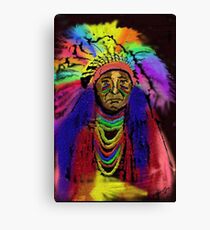 Big Chief Canvas Print