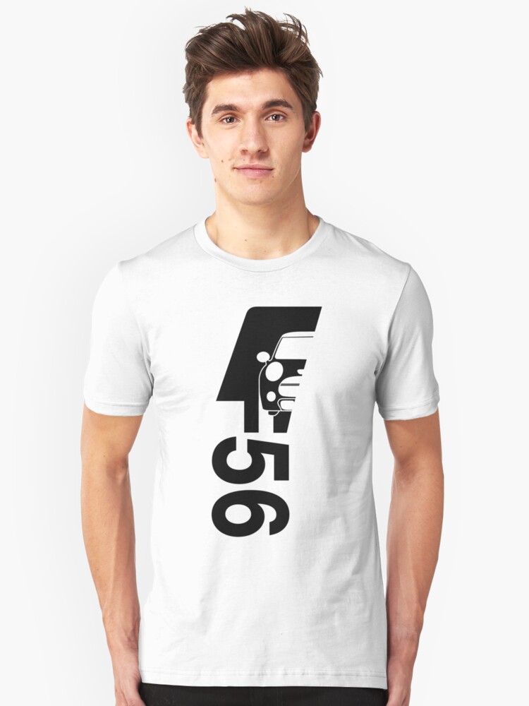 F56 Mini Cooper Bold And Simple Logo Design In Black With Drawing Of