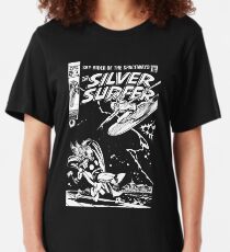 SILVER SURFER- JOHN BUSCEMA Slim Fit T-Shirt