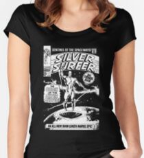 SILVER SURFER- JOHN BUSCEMA Women's Fitted Scoop T-Shirt