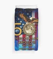 50th Anniversary Apollo 11 moon landing 1969-2019 Duvet Cover