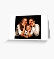 Happy families Greeting Card