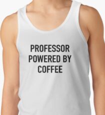 Professor Powered By Coffee Men's Tank Top