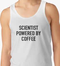Scientist Powered By Coffee Men's Tank Top