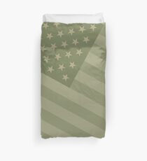 Camo Sternenbanner - USA Flagge militärische Camouflage Farben Bettbezug