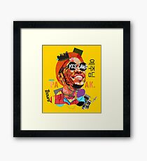 Anderson Paak Gerahmtes Wandbild